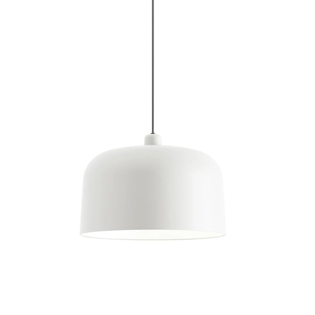 Luceplan Pendelleuchte Zile von Luceplan  Weiss, Ø: 40 cm 