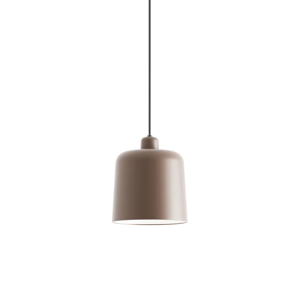 Luceplan Pendelleuchte Zile von Luceplan  Ziegelrot, Ø: 20 cm 