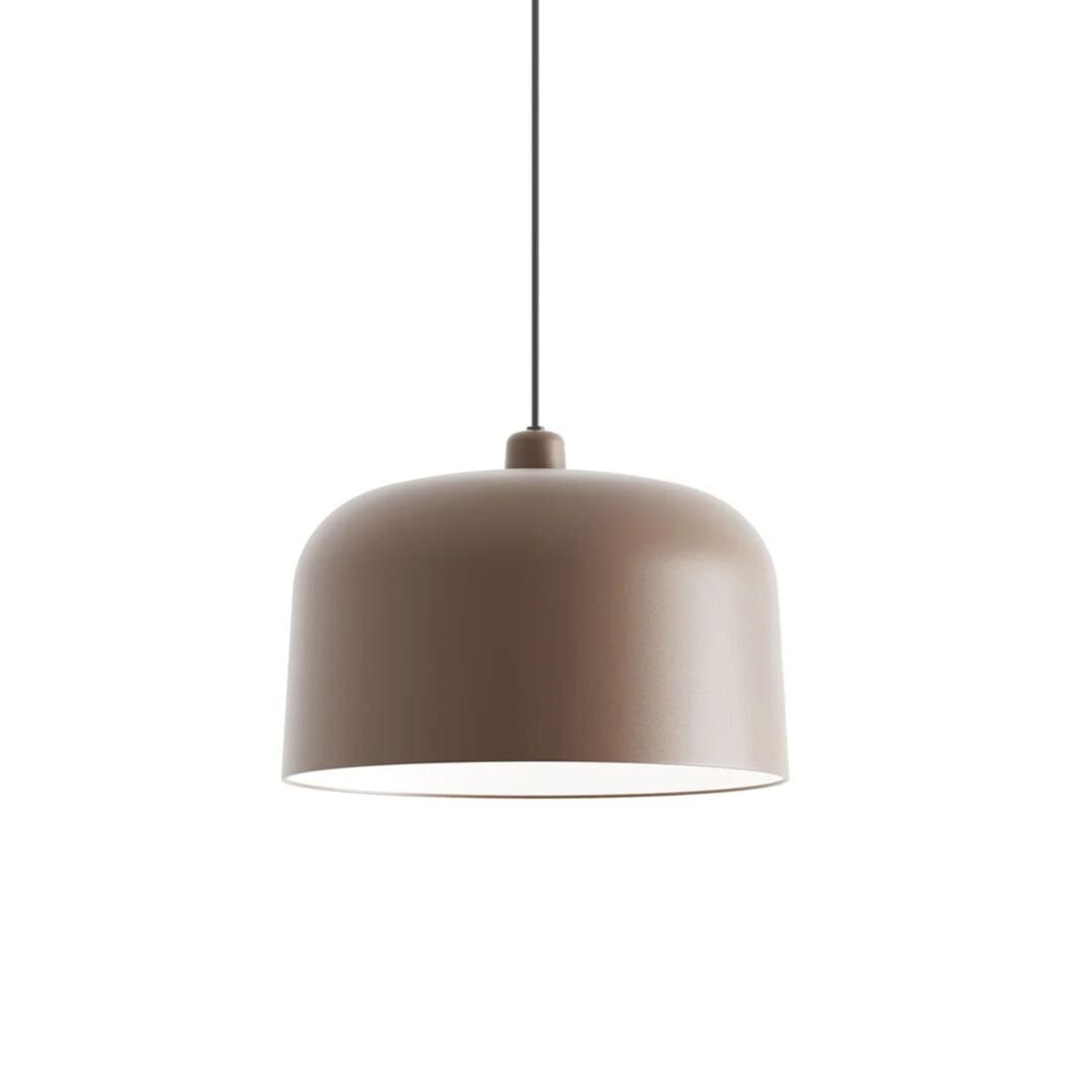 Luceplan Pendelleuchte Zile von Luceplan  Ziegelrot, Ø: 40 cm 