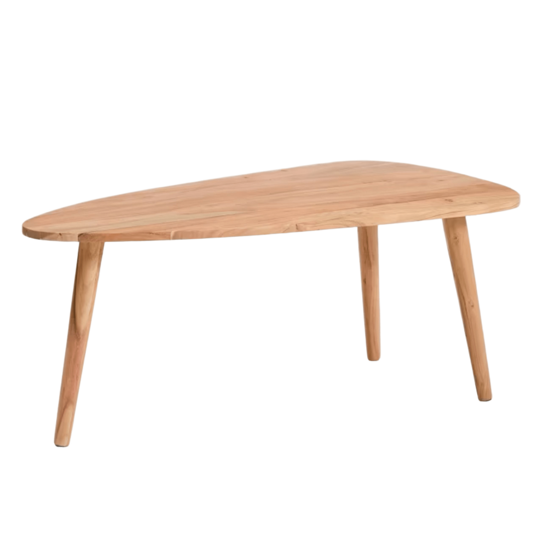 Kave Home Couchtisch Duvani Ø 110 cm vom Kave Home Akazienholz natur
