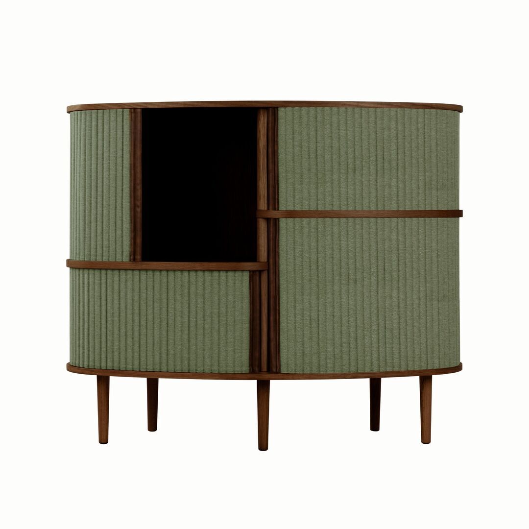 Umage Highboard Audacious von Umage  Eiche dunkel, Morning MeadowsUmage Highboard Audacious von Umage  Eiche dunkel, Morning Meadows