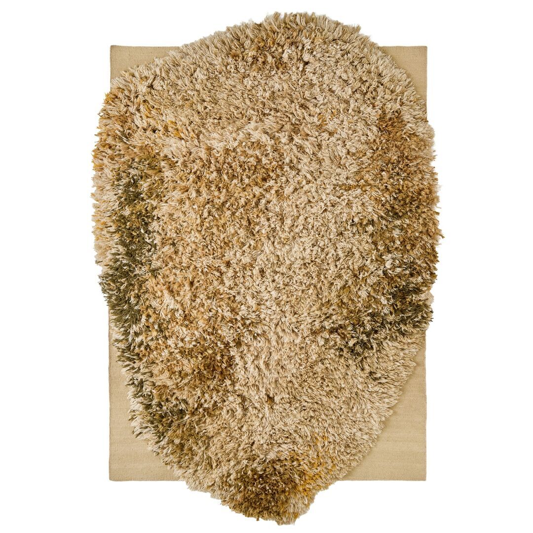 nanimarquina ALGA Teppich von Nanimarquina B: 316 cm / L: 450 cm, Ocker