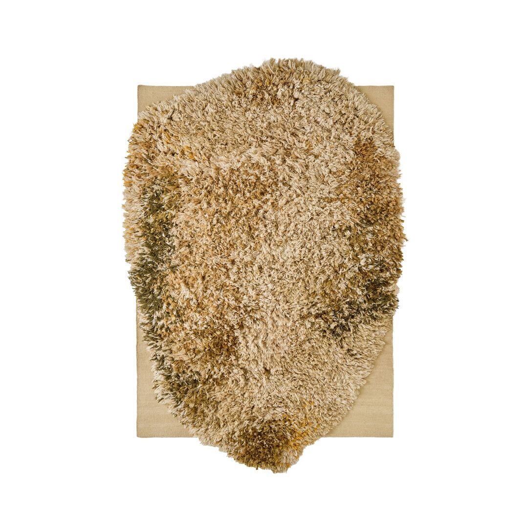 nanimarquina ALGA Teppich von Nanimarquina B: 211 cm / L: 388 cm, Ocker