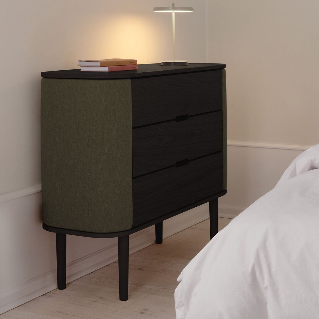 Umage Kommode Treasures Dresser von Umage  Eiche Schwarz, Morning Meadows