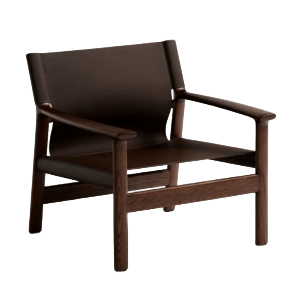 Kave Home Sessel Jan von Kave Home Dunkelbraun