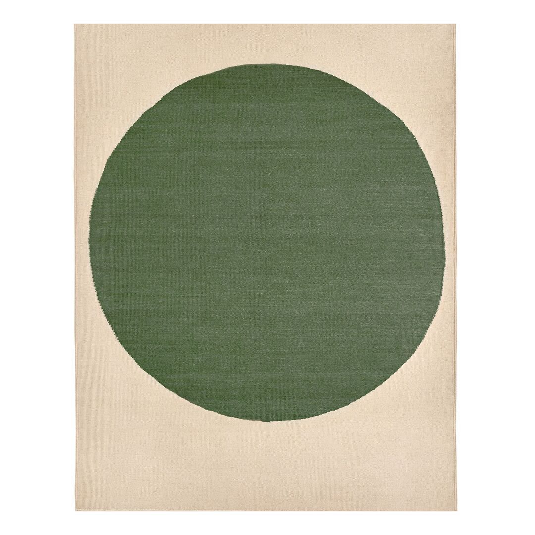 nanimarquina Teppich Topo von Nanimarquina B: 250 cm / L: 350 cm , Green