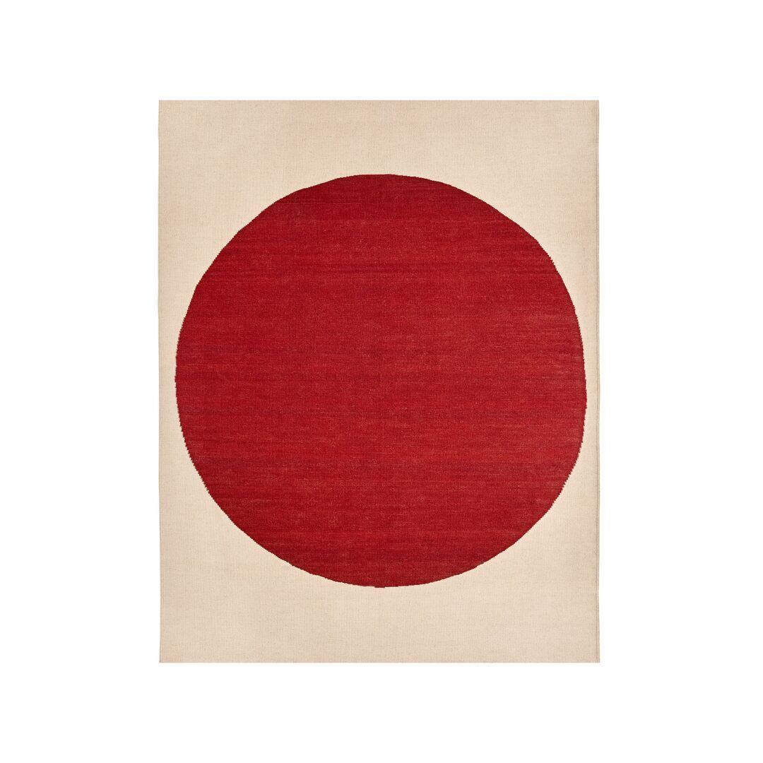 nanimarquina Teppich Topo von Nanimarquina B: 170 cm / L: 240 cm , Red