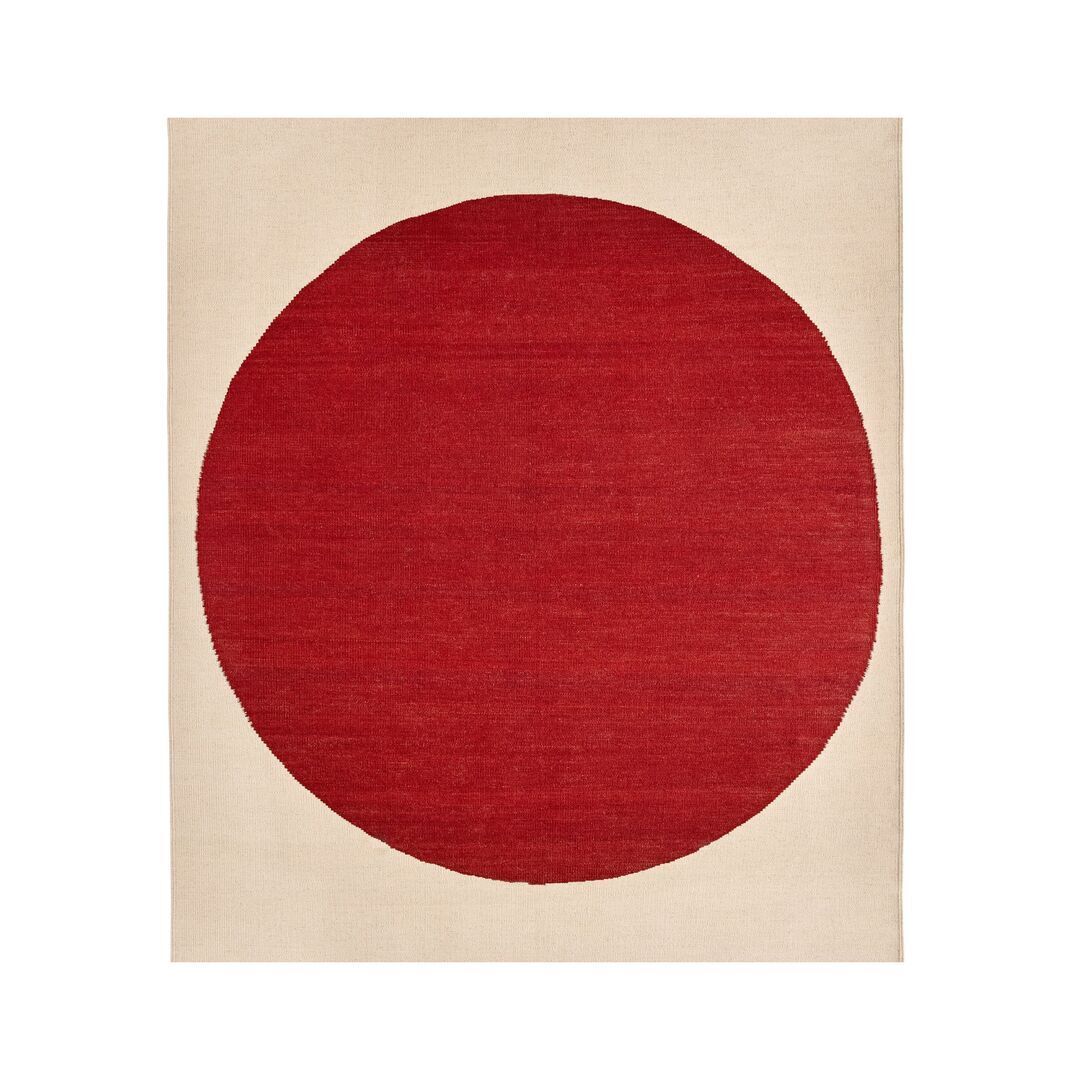 nanimarquina Teppich Topo von Nanimarquina B: 170 cm / L: 240 cm , Rot