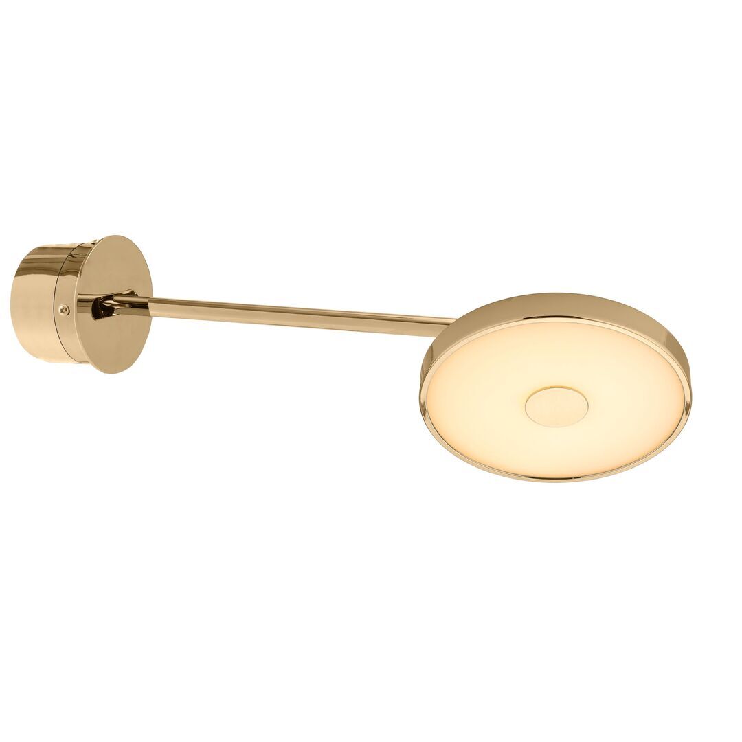 Umage Wandleuchte LED Asteria von Umage T: 44.8 cm, Messing poliert