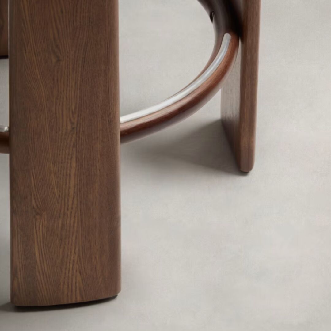 Kave_Home_Hocker_Granite_Grun_Dunkelbraun_Details