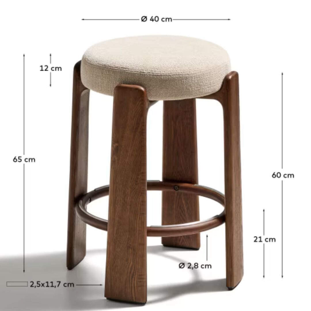 Kave_Home_Hocker_Granite_Beige_Dunkelbraun_Dimensions