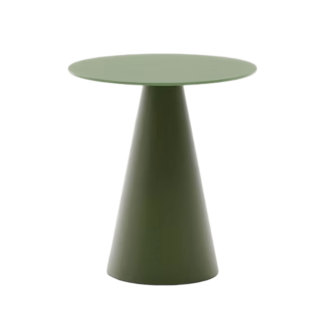 Kave Home Kave Home WILSHIRE - Beistelltisch Glas  Ø: 50 cm, Matt Grün