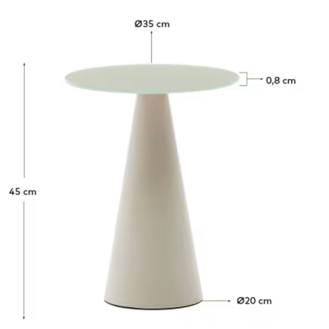 Kave_Home_WILSHIRE_Beistelltisch_35_Glas_Hellgrau_Details