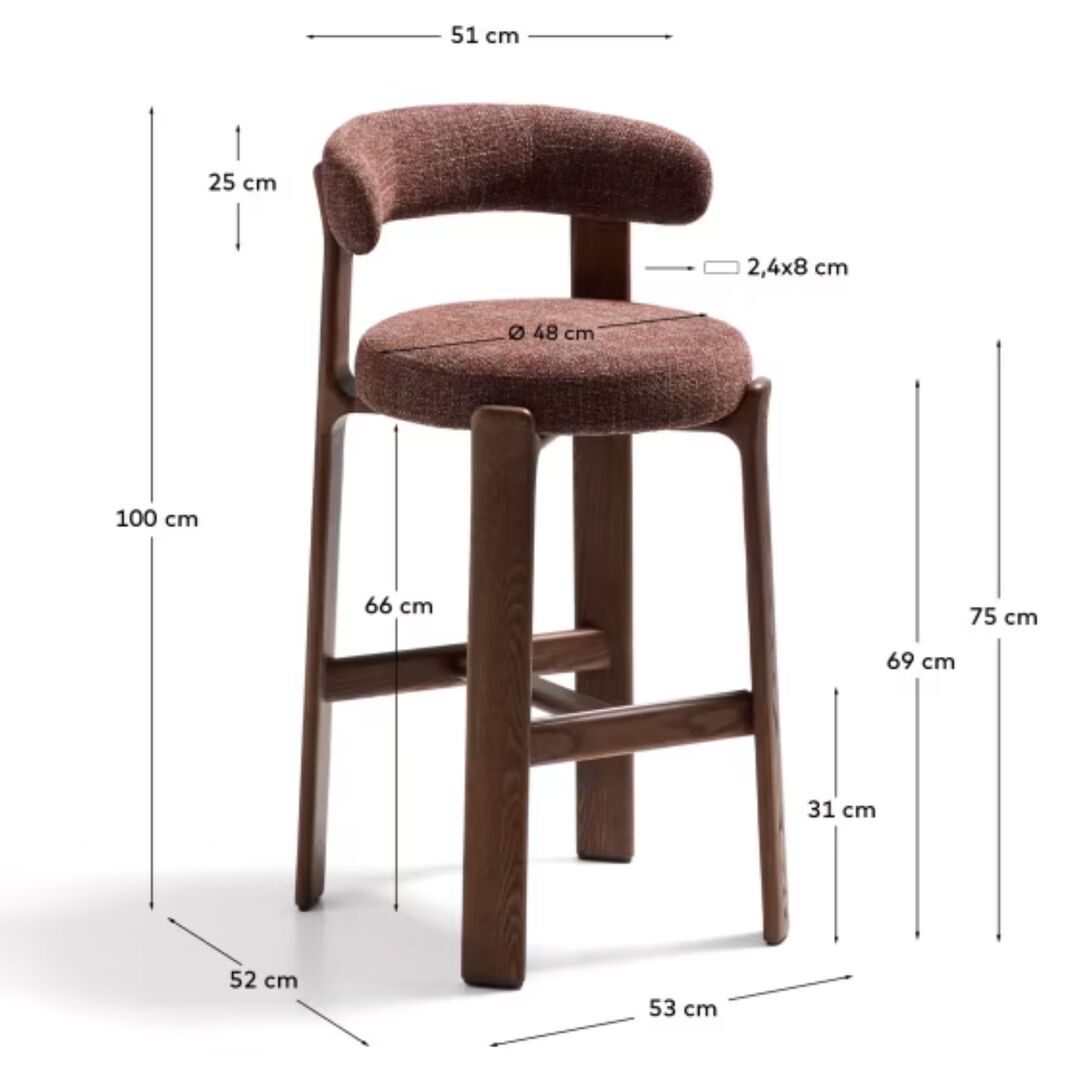 Kave_Home_Hocker_Granite_aus_Chenille_Dunkelbraun_Braun_Dimesnions