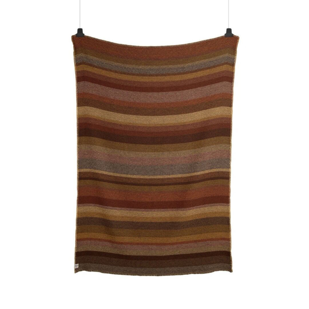 Røros Tweed Lammwolldecke Fri 150 x 200 cm von Røros Tweed Stubble field