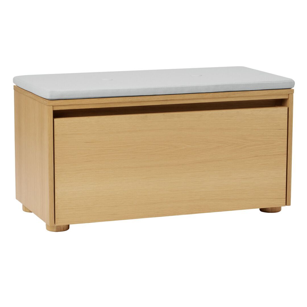 Umage Aufbewahrungsbank mit Kissen Hideaway von Umage Veneered, Sterling