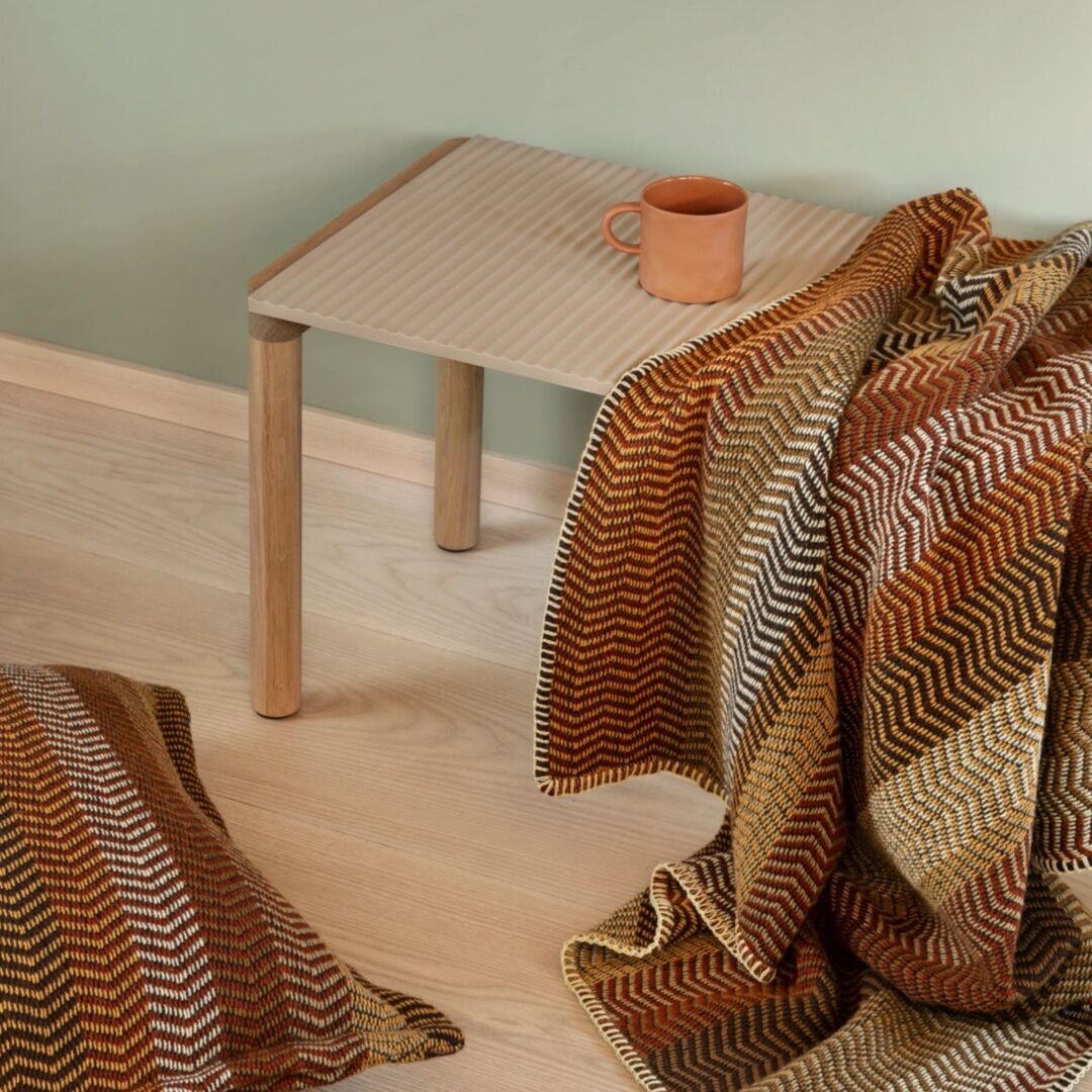 Røros Tweed Lammwolldecke Fri 150 x 200 cm von Røros Tweed