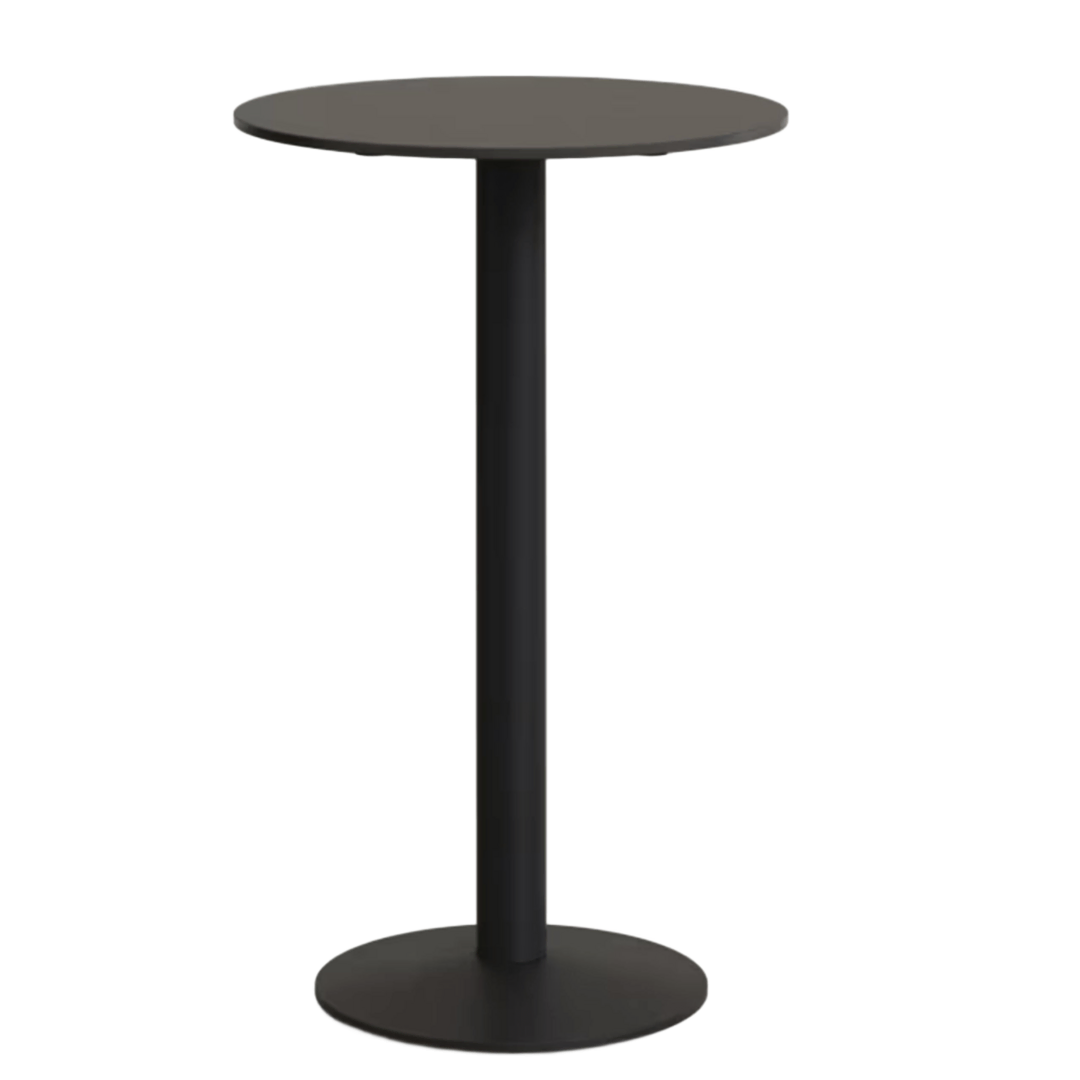 Kave_Home_Esilda_runder_Stehtisch_Schwarz_mit_schwarz_lackiertem_Metallbein