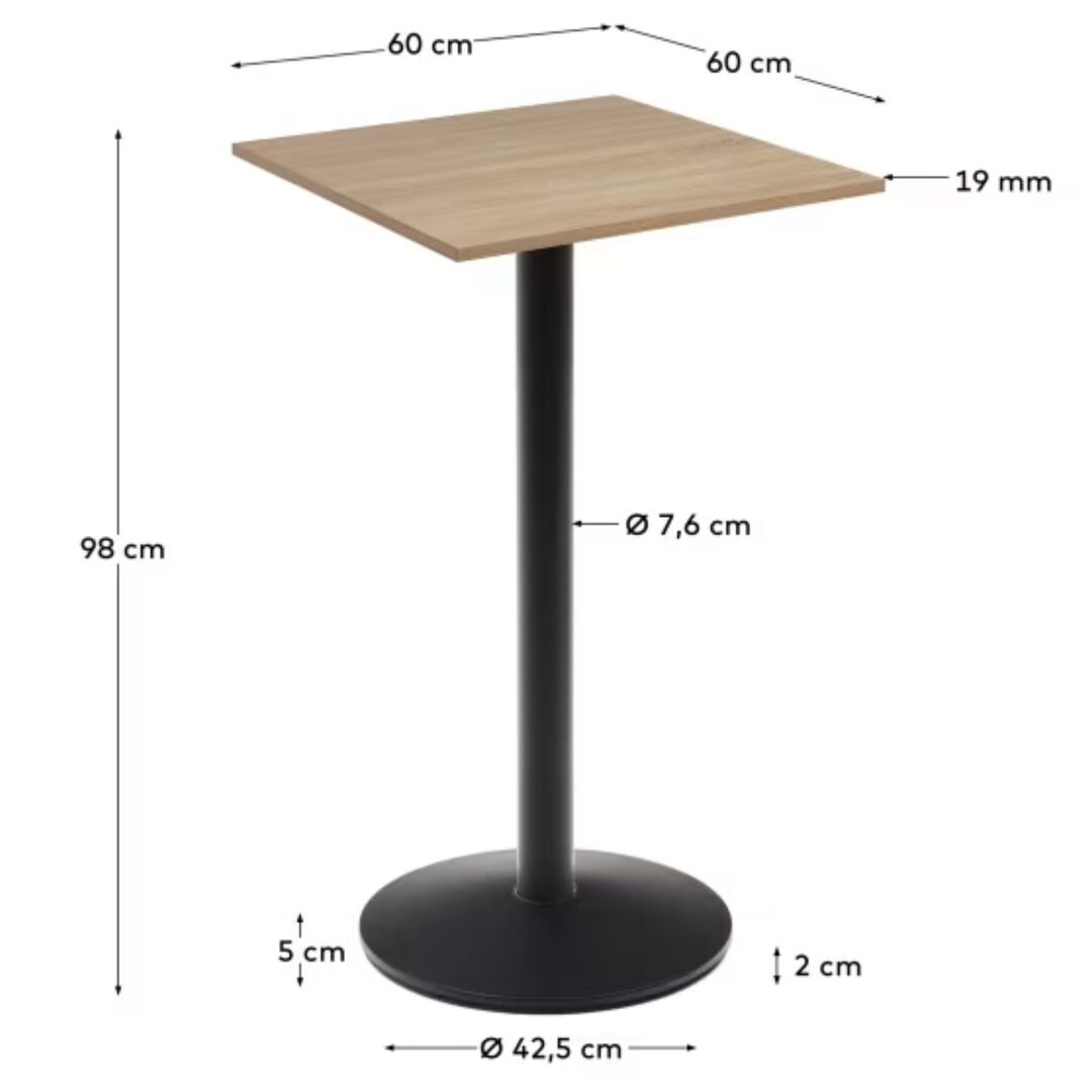 Kave_Home_Hoher_Stehtisch_Dina_Natur_Metallbein_Schwarz_60_60cmDimensions