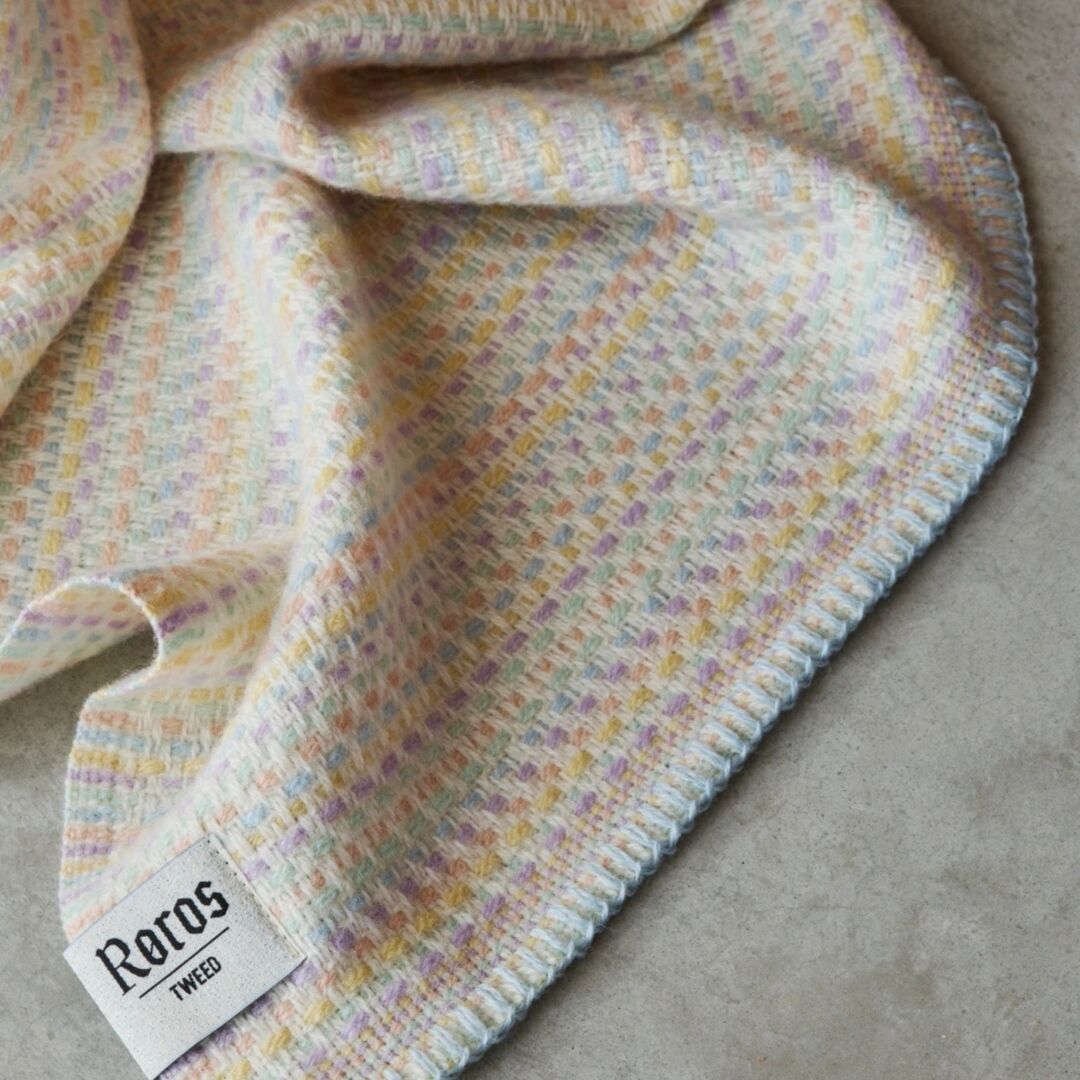 Røros Tweed,Lammwolldecke Juli 150 x 200 cm von Røros Tweed,Wohntextilien,Plaids