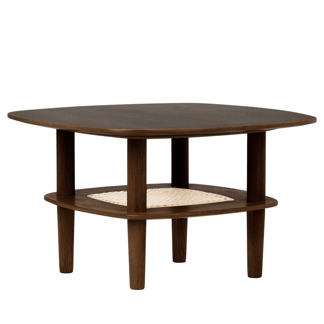 Umage Couchtisch Together Smooth Square 60 von Umage Low,  Eiche Dunkel