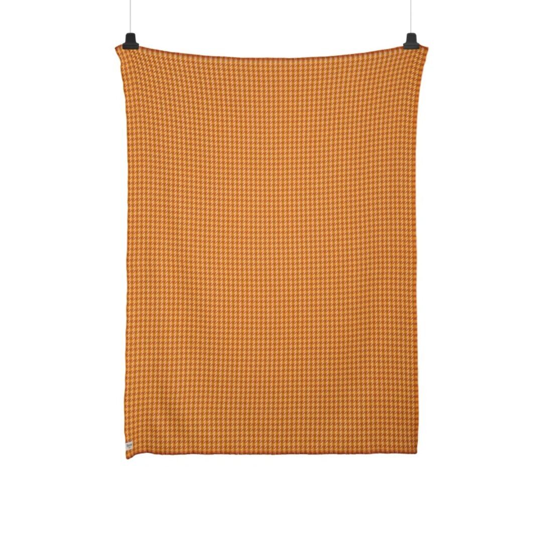 Røros Tweed Lammwolldecke Mimi 150 x 200 cm von Røros Tweed Apricot