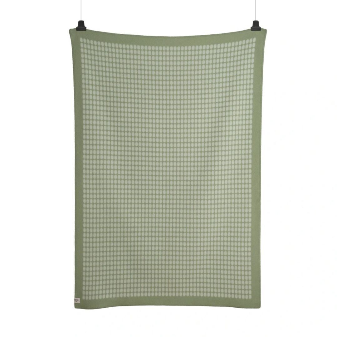 Røros Tweed,Lammwolldecke Palette 135 x 200 cm von Røros Tweed,Sage,Wohntextilien,Plaids