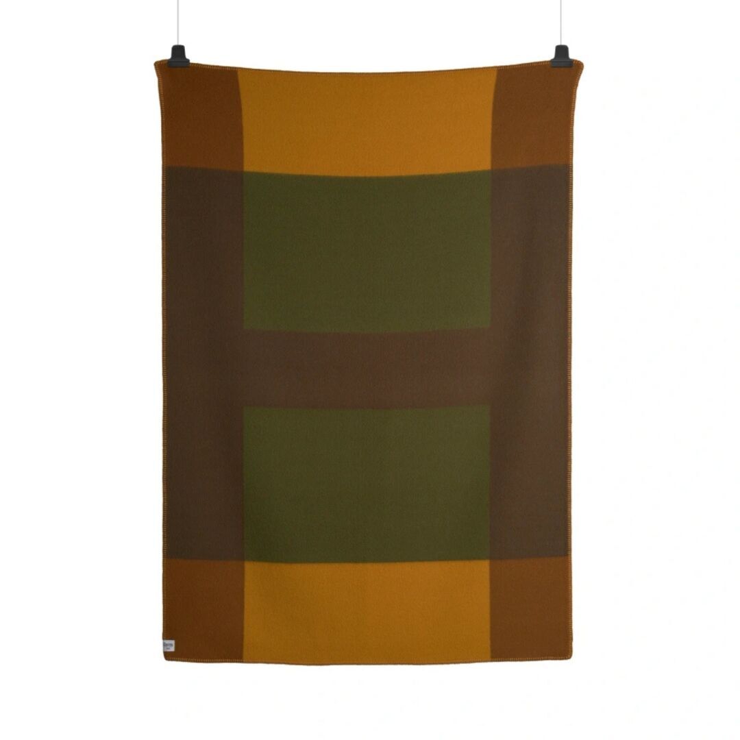 Røros Tweed Lammwolldecke Syndin 135 x 200 cm von Røros Tweed Moorland