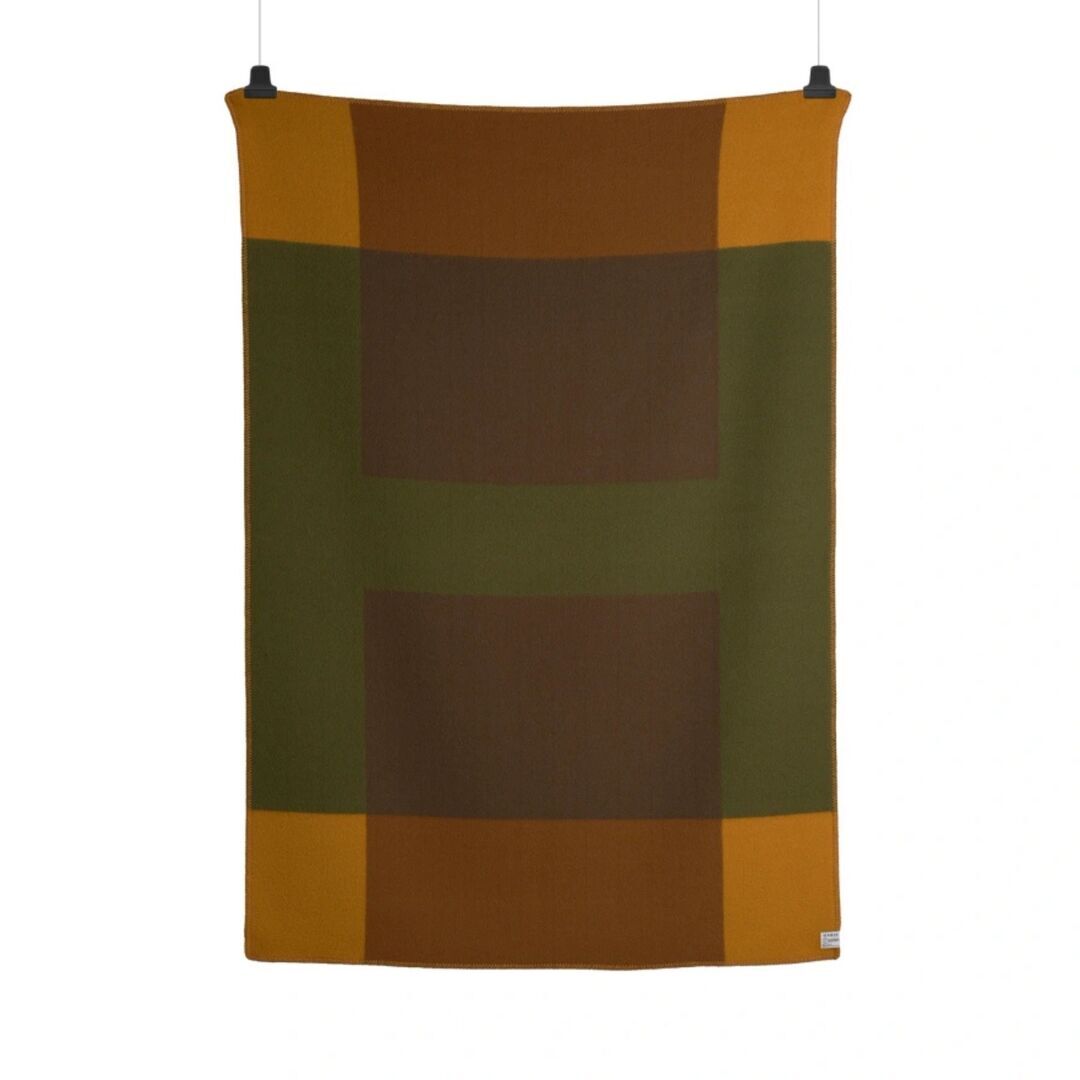 Røros Tweed Lammwolldecke Syndin 135 x 200 cm von Røros Tweed Moorland
