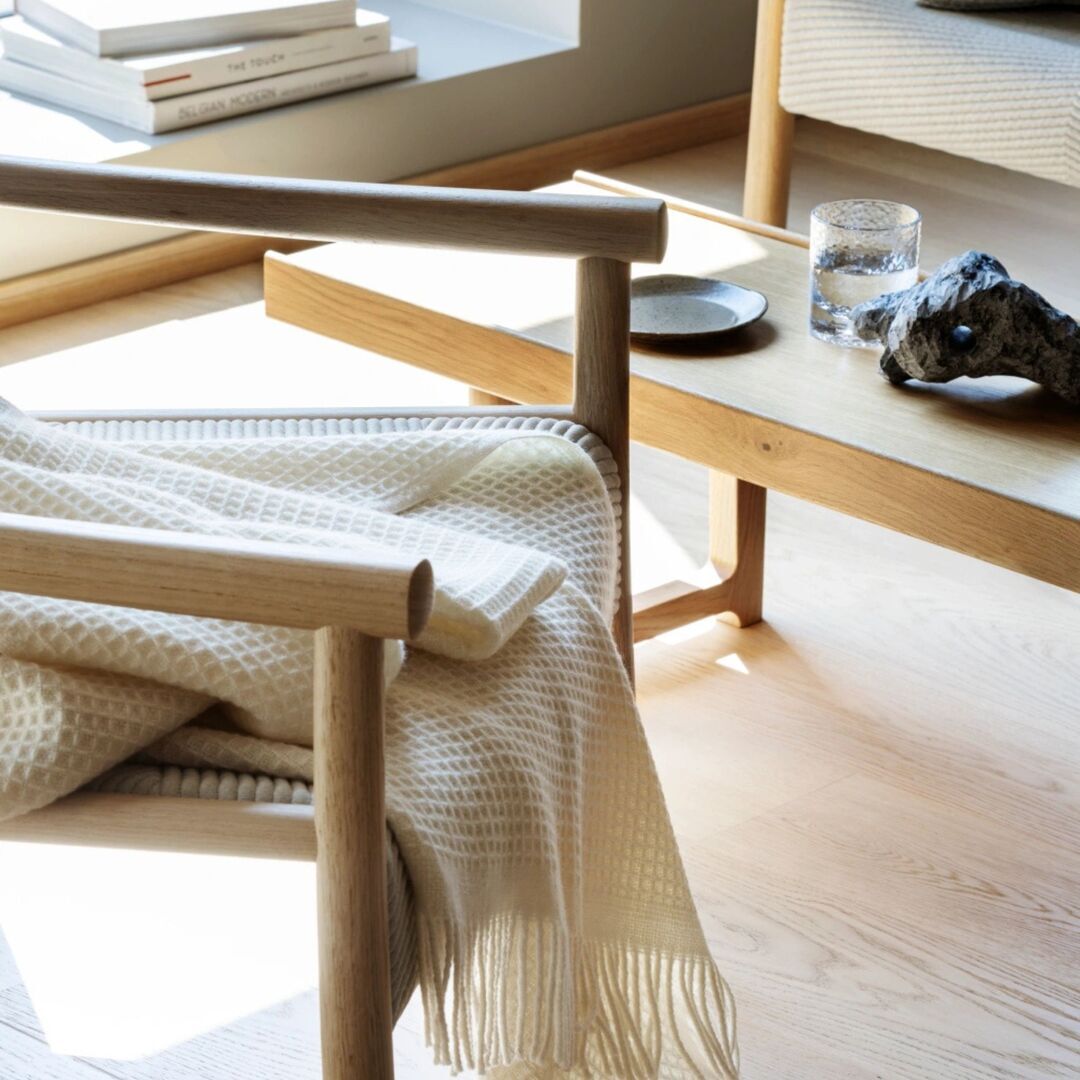 Røros Tweed Lammwolldecke Vega 150 x 210 cm von Røros Tweed