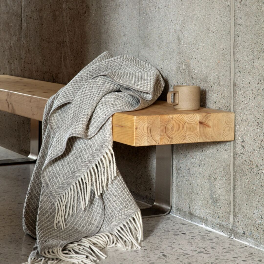 Røros Tweed Lammwolldecke Vega 150 x 210 cm von Røros Tweed