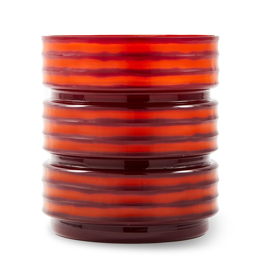 Pols Potten Glasvase Layer von Pols Potten Rot