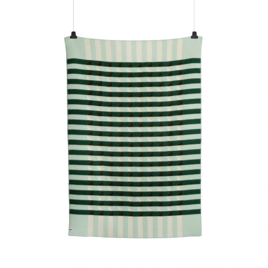 Røros Tweed,Baby Lammwolldecke Kvam 67 x 100 cm von Røros Tweed,Green,Wohntextilien,Plaids