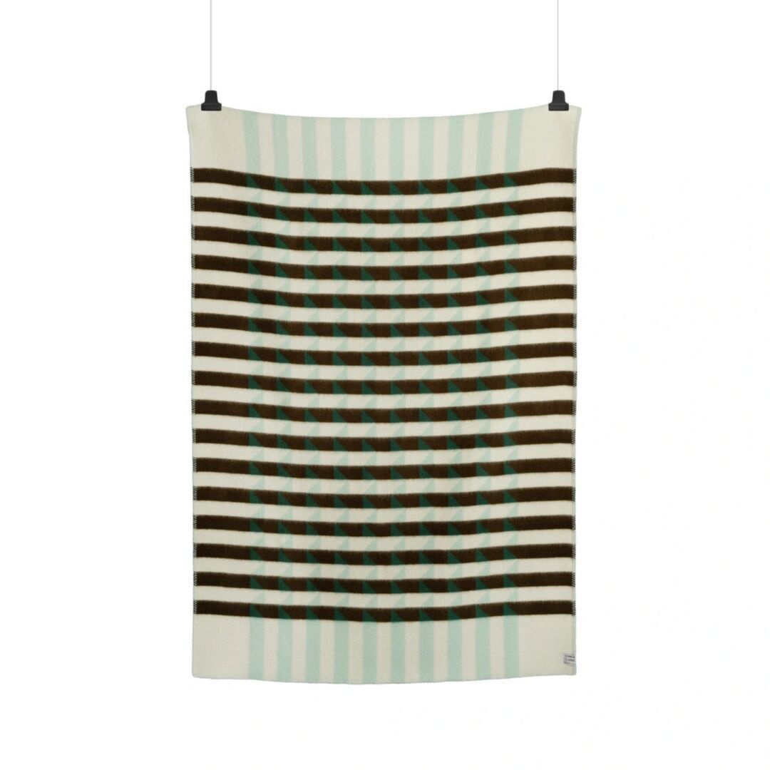 Røros Tweed,Baby Lammwolldecke Kvam 67 x 100 cm von Røros Tweed,Green,Wohntextilien,Plaids