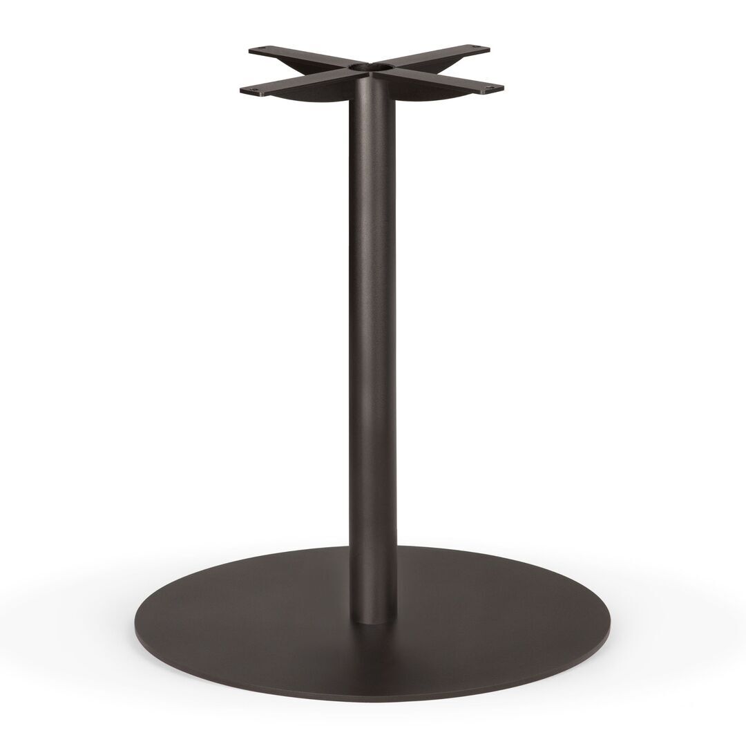 Ethnicraft Blend Esstischgestell von Ethnicraft Dark Bronze Metall