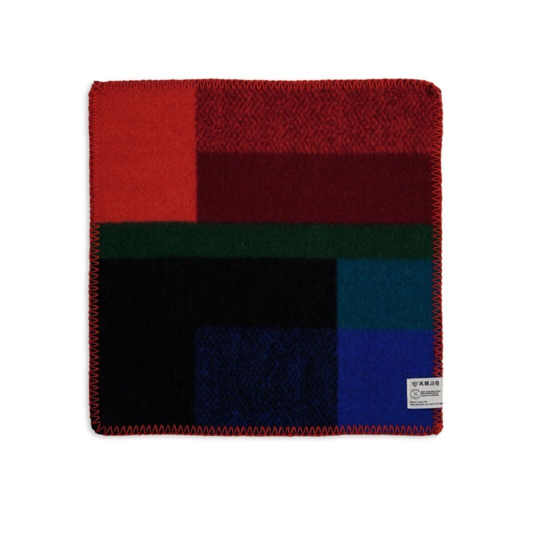 Røros Tweed,Sitzkissen aus Lammwolle Mikkel im 4er Set von Røros Tweed,dunkel,Wohntextilien,Sitzkissen