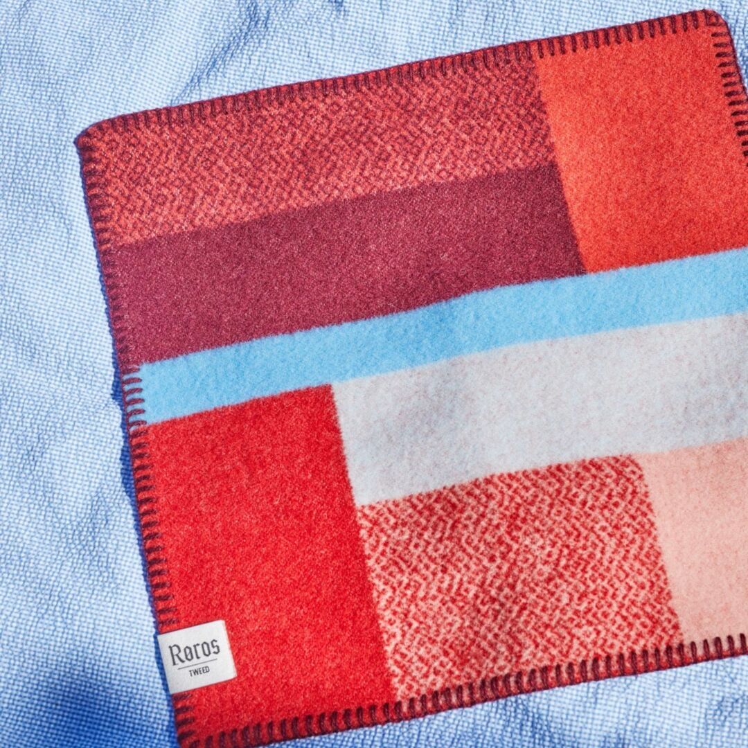 Røros Tweed,Sitzkissen aus Lammwolle Mikkel im 4er Set von Røros Tweed,Wohntextilien,Sitzkissen