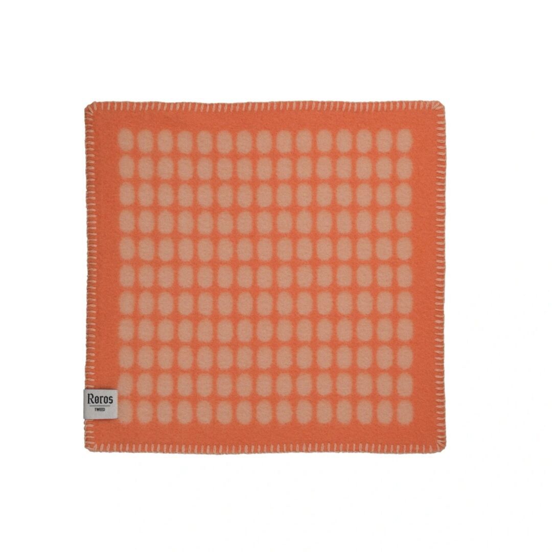 Røros Tweed Sitzkissen aus Lammwolle Palette im 4er Set von Røros Tweed Coral