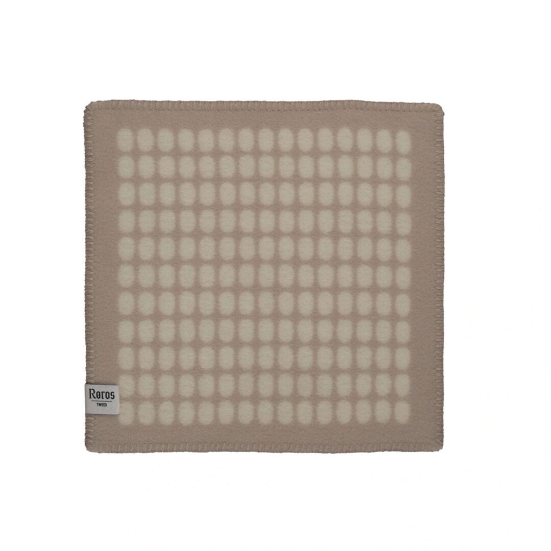 Røros Tweed Sitzkissen aus Lammwolle Palette im 4er Set von Røros Tweed Clay