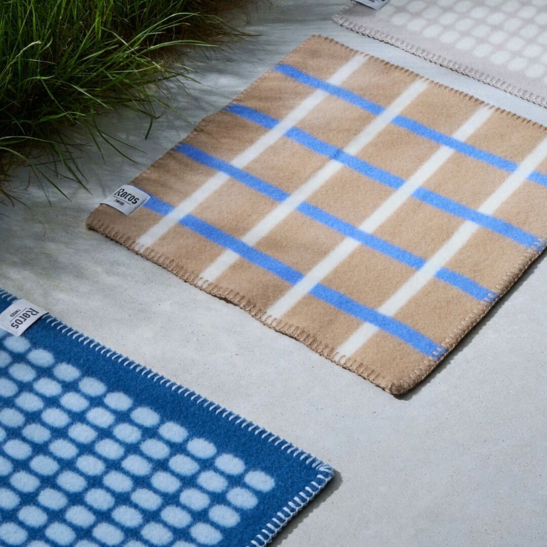 Røros Tweed Sitzkissen aus Lammwolle Palette im 4er Set von Røros Tweed
