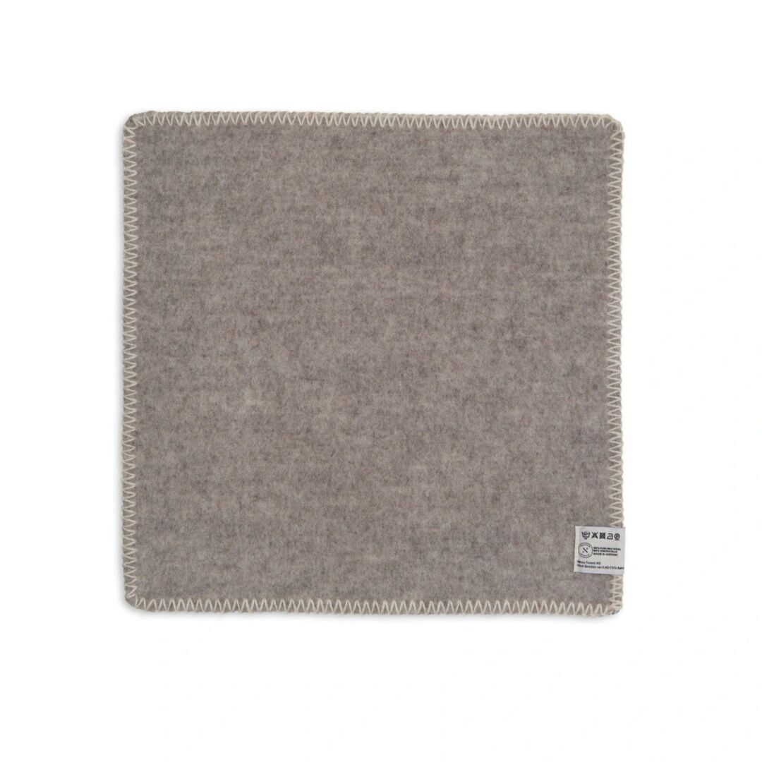 Røros Tweed,Sitzkissen aus Lammwolle Stemor im 4er Set von Røros Tweed,Grau,Wohntextilien,Sitzkissen