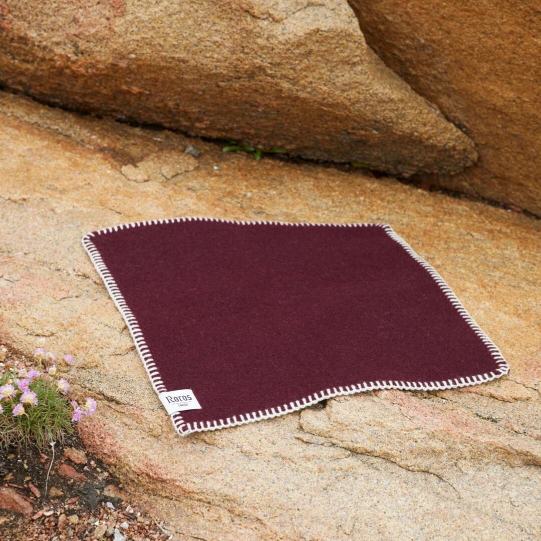 Røros Tweed,Sitzkissen aus Lammwolle Stemor im 4er Set von Røros Tweed,Wohntextilien,Sitzkissen