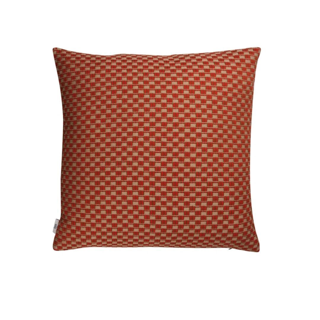 Røros Tweed Lammwollkissen Isak 60 x 60 cm von Røros Tweed Red Sumac