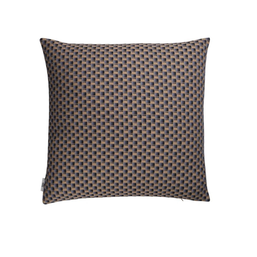 Røros Tweed Lammwollkissen Isak 60 x 60 cm von Røros Tweed Far Away Blue
