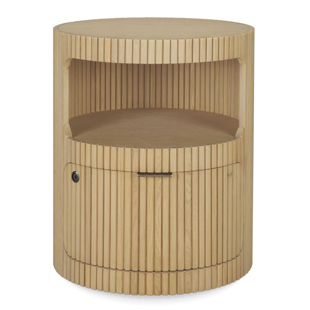 Ethnicraft_50793_Boomerang_drawer_unit_oak_1_drawer_with_keylock