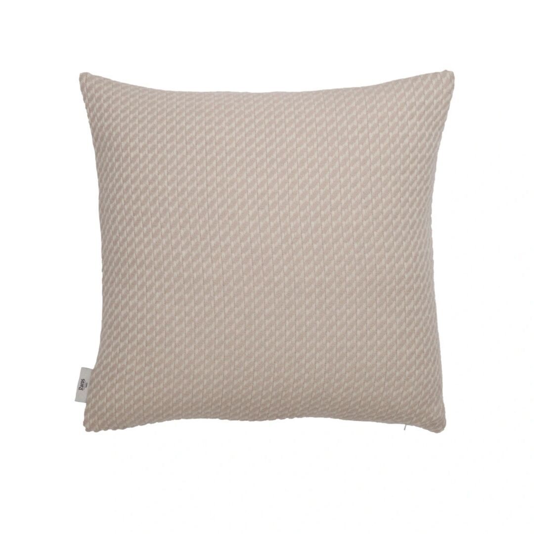 Røros Tweed Lammwollkissen Mello 50 x 50 cm von Røros Tweed Warm grey
