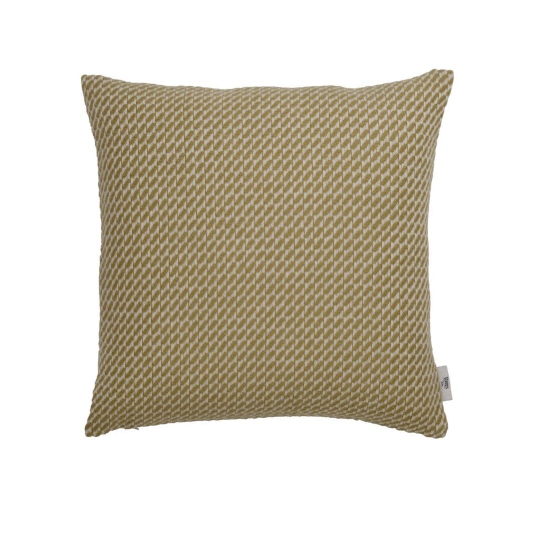 Røros Tweed Lammwollkissen Mello 50 x 50 cm von Røros Tweed Leaf green