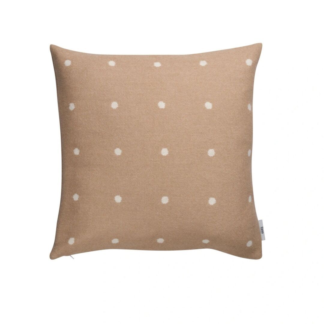 Røros Tweed Lammwollkissen Pastille 50 x 50 cm von Røros Tweed Mushroom