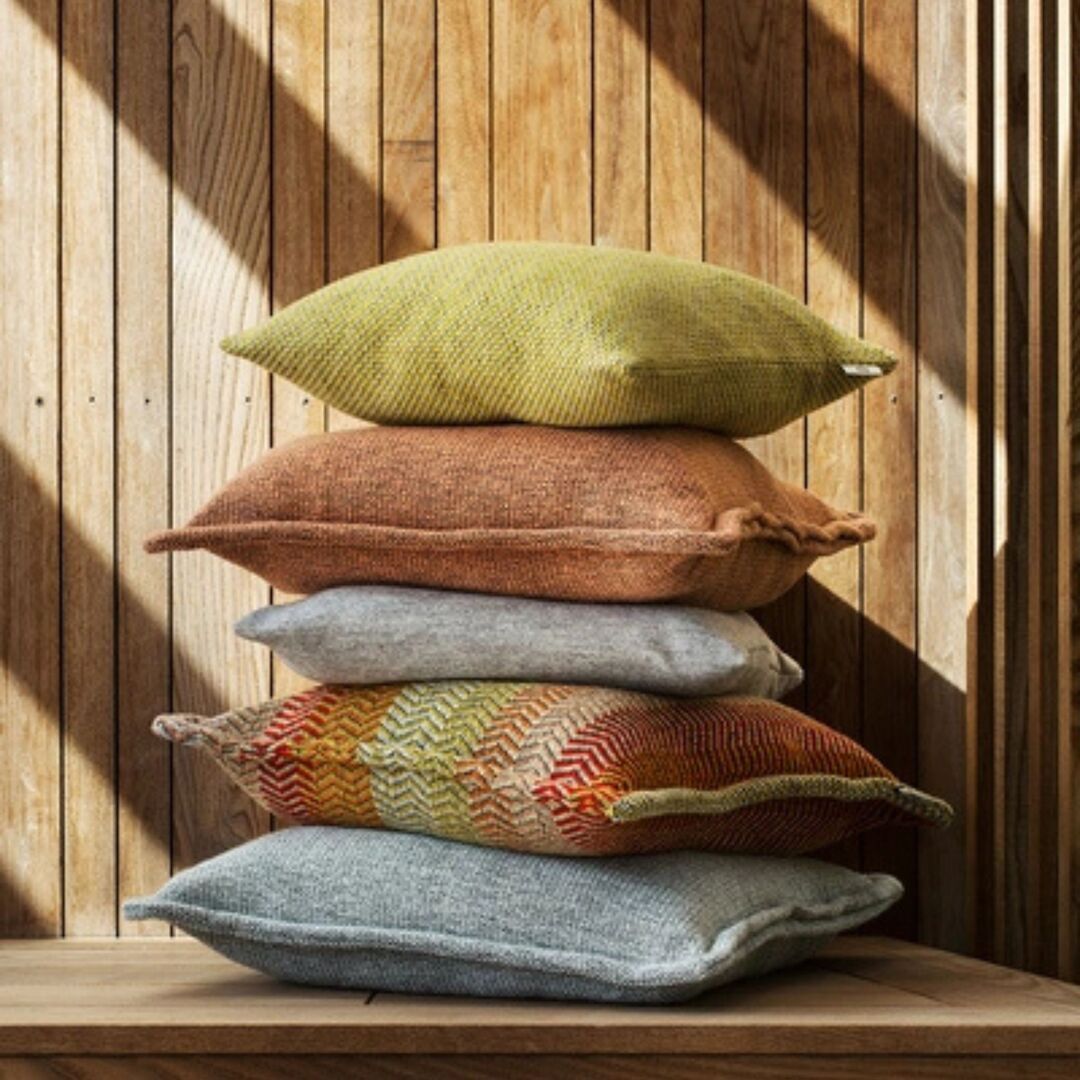 Røros Tweed Lammwollkissen Picnic 60 x 60 cm von Røros Tweed