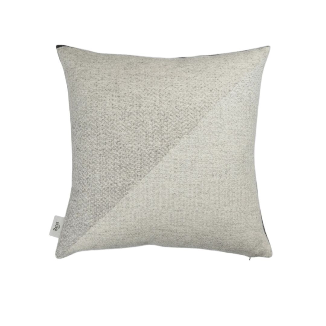Røros Tweed Lammwollkissen Portør 50 x 50 cm von Røros Tweed Natur